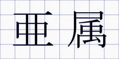 亜属