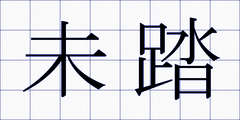未踏