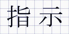 指示