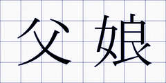 父娘