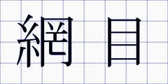 網目