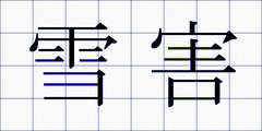 雪害