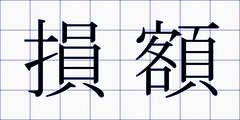 損額