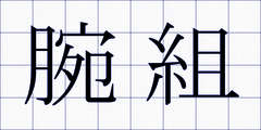 腕組