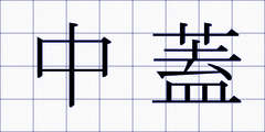 中蓋