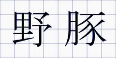 野豚