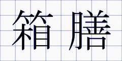箱膳