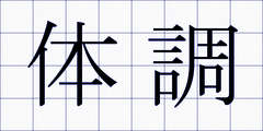 体調