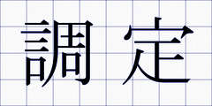 調定