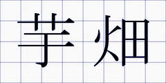 芋畑
