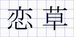 恋草