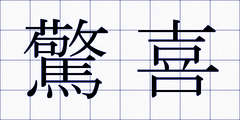 驚喜