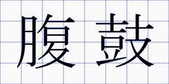 腹鼓