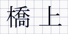 橋上