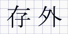 存外