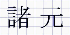 諸元
