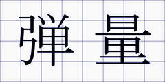 弾量