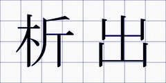 析出