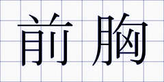 前胸