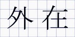 外在