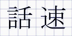 話速