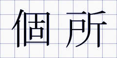 個所