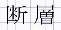 断層