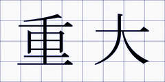 重大