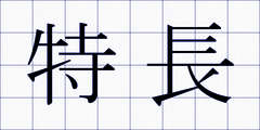 特長