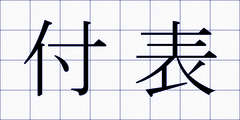 付表