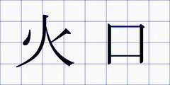 火口