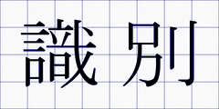 識別
