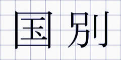 国別