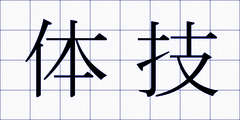 体技