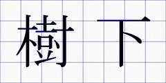 樹下