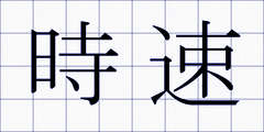 時速