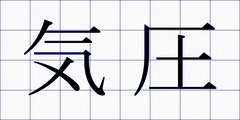 気圧