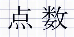 点数