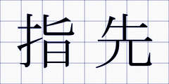 指先