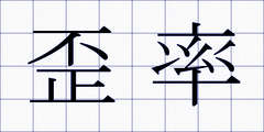 歪率