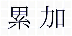 累加