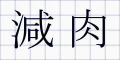 減肉