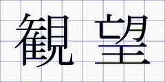 観望