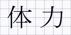 体力