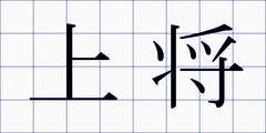上将
