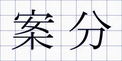 案分
