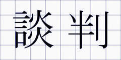 談判