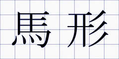 馬形