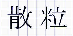 散粒
