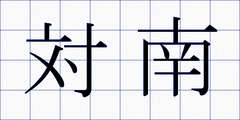 対南